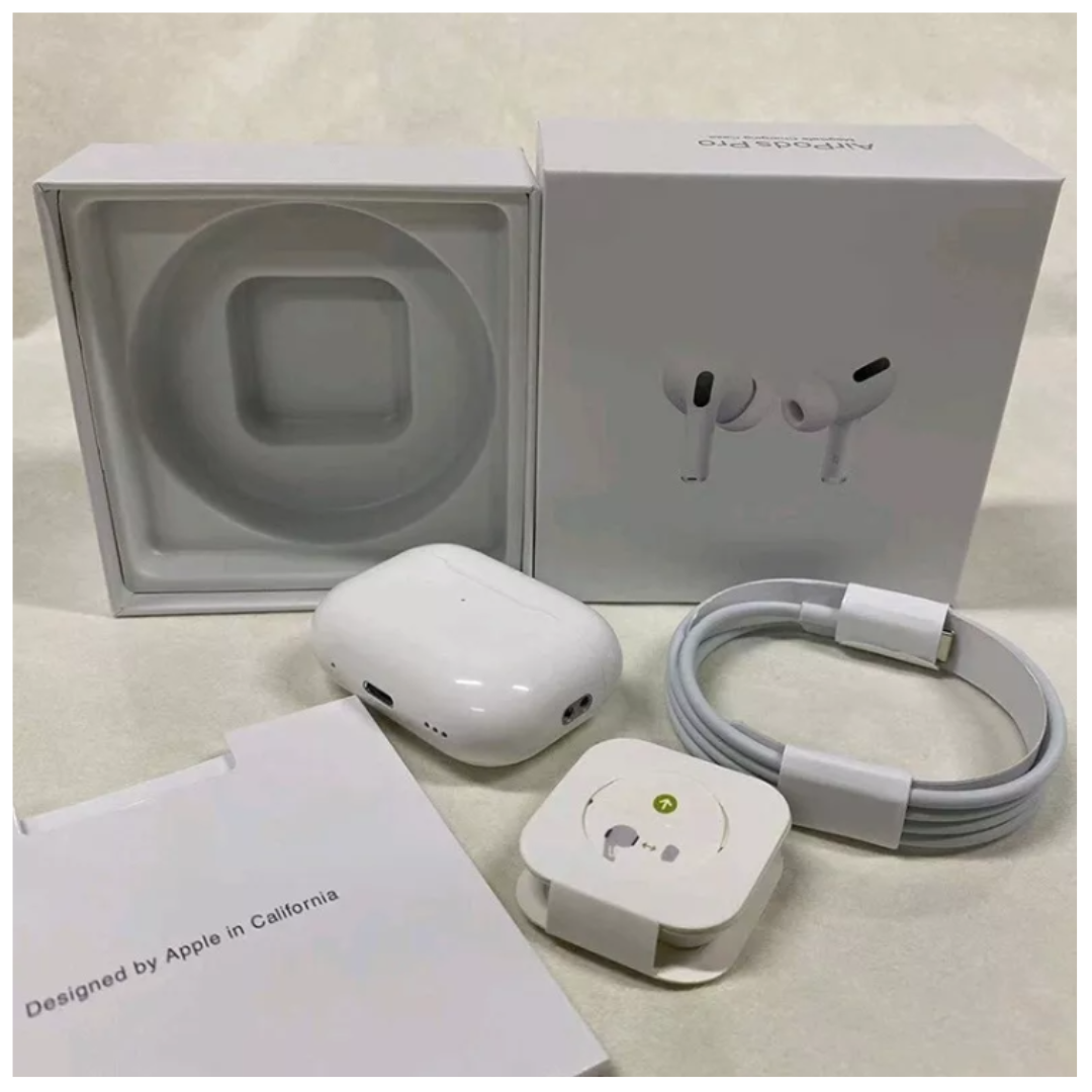 Airpods Pro 2da Generación Compatibles Con iPhone Y Android Color Blanco