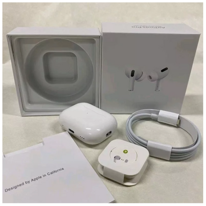 Airpods Pro 2da Generación Compatibles Con iPhone Y Android Color Blanco